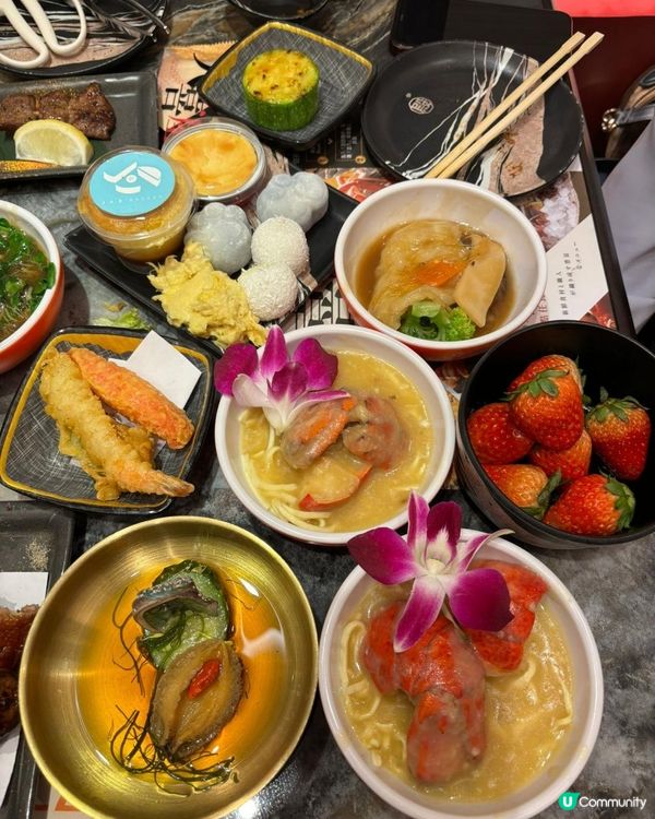 任食北海道海膽、龍蝦、榴槤甜品🍣大滿足超值放題