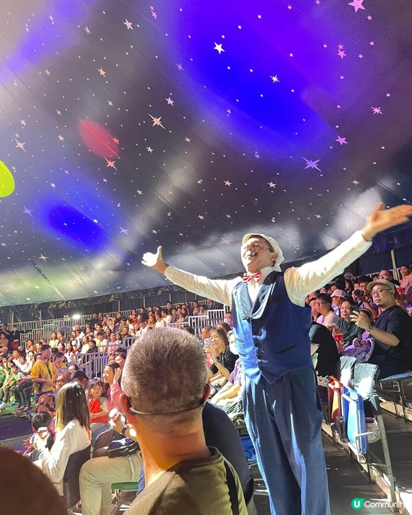 第一次睇馬戲團🎪興奮全程