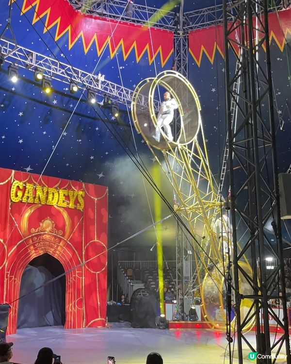 第一次睇馬戲團🎪興奮全程