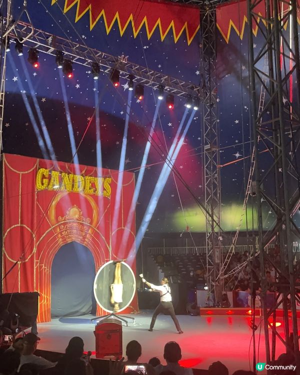 第一次睇馬戲團🎪興奮全程