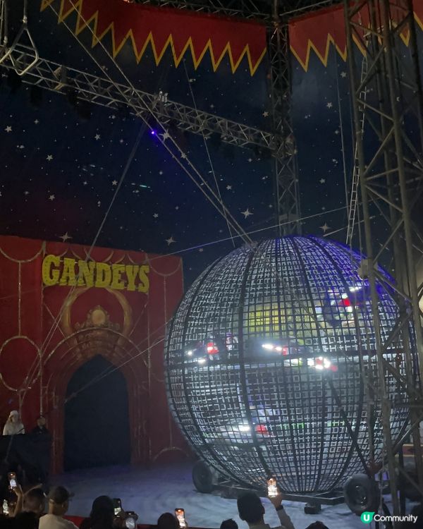 第一次睇馬戲團🎪興奮全程