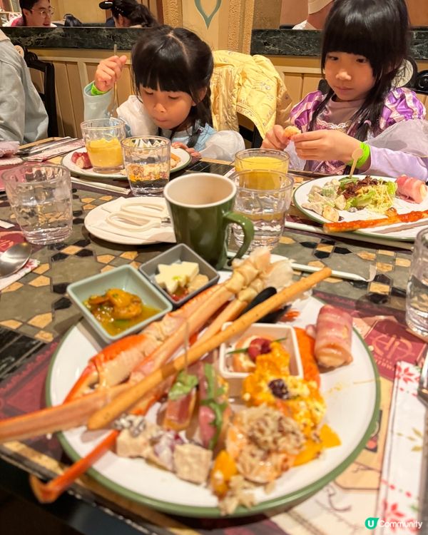 【香港迪士尼樂園】食Buffet兼享睇煙花專區禮遇