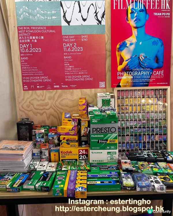 觀塘工廈樓上 🎞️📸☕️ 菲林相機 x 咖啡店