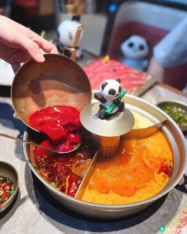 熊貓燙火鍋 深圳四川和牛火鍋天花板