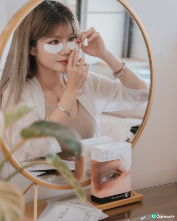 一夜間輕鬆吸走黑眼圈♡VIlcode淡化氧眼貼