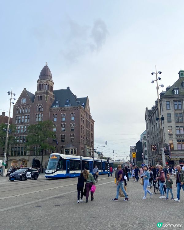 荷蘭🇳🇱阿姆斯特丹市中心-繁華的水壩廣場