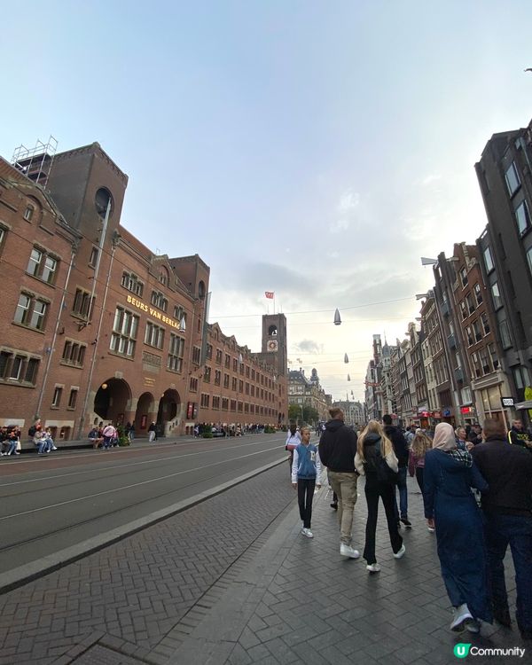 荷蘭🇳🇱阿姆斯特丹市中心-繁華的水壩廣場