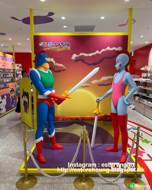 東京必到 💕 蠟筆小新電影周邊專賣店