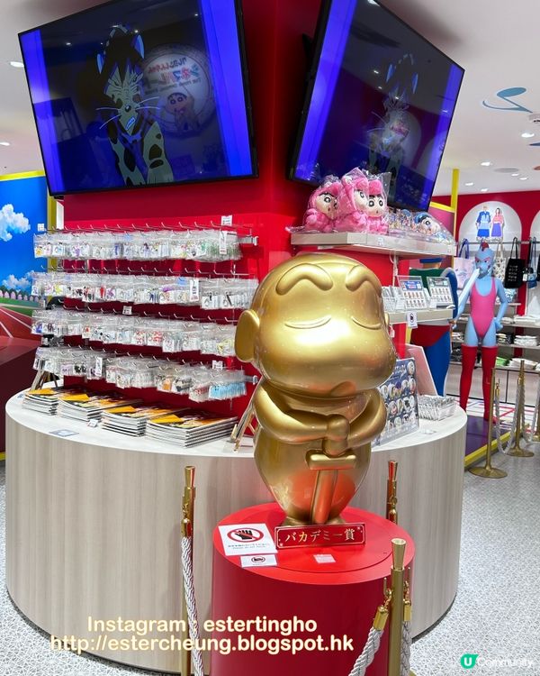 東京必到 💕 蠟筆小新電影周邊專賣店