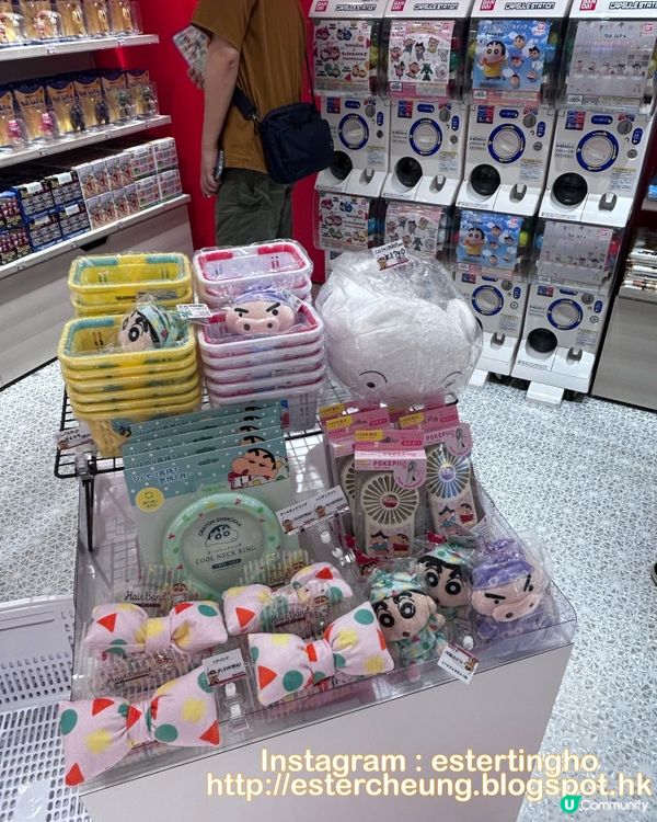 東京必到 💕 蠟筆小新電影周邊專賣店
