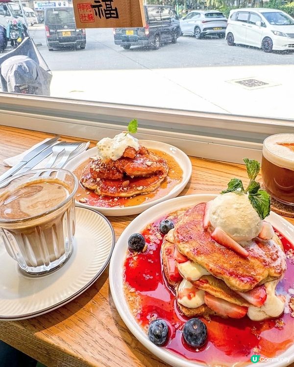 麻糬Pancake有驚喜😍🥞