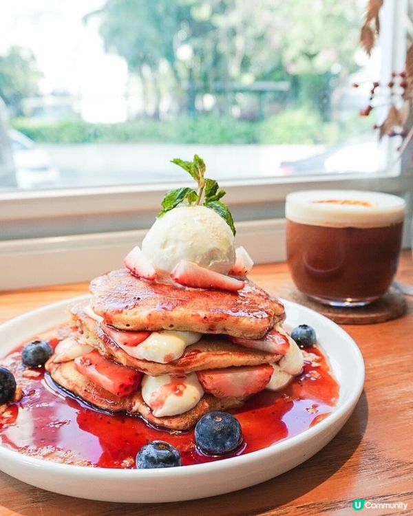 麻糬Pancake有驚喜😍🥞