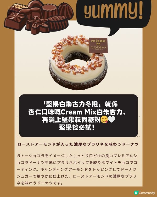 日本最新聯乘🍩MisterDonut x GODIVA🍫