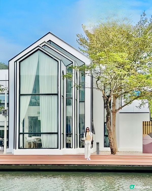 深圳🇨🇳 |  大梅沙｜𓍯絕美湖畔圖書館+Cafe