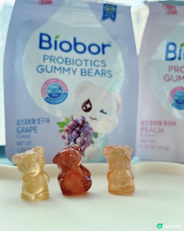 小朋友健康零食推介｜益生菌軟糖｜BIOBOR貝歐寶益生菌軟糖｜熊仔造型🐻水果口味｜寶寶食得開心媽咪又放心💕