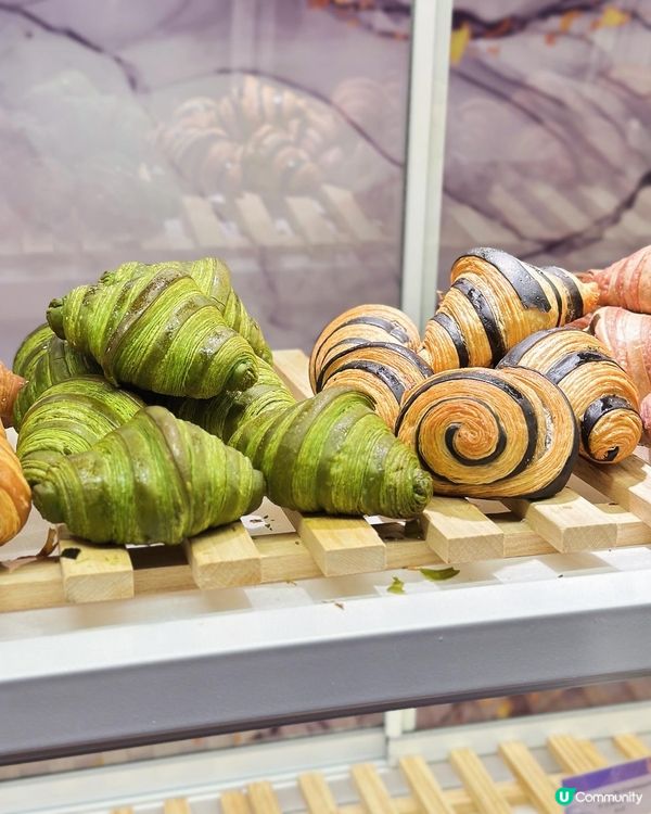 可愛熊仔蛋糕➕色彩繽紛牛角包