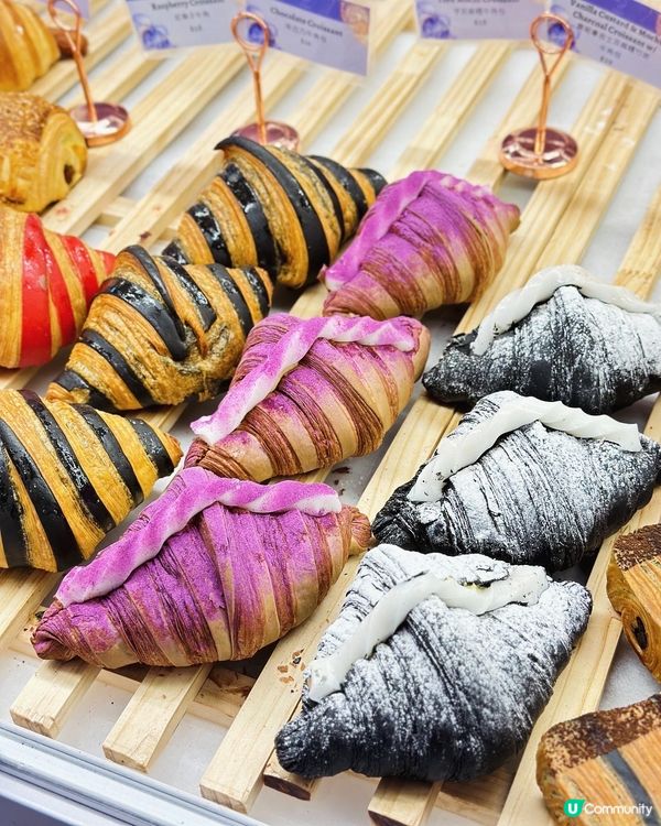 可愛熊仔蛋糕➕色彩繽紛牛角包