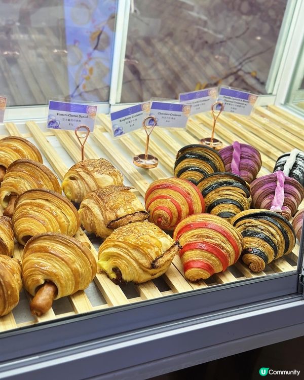 可愛熊仔蛋糕➕色彩繽紛牛角包