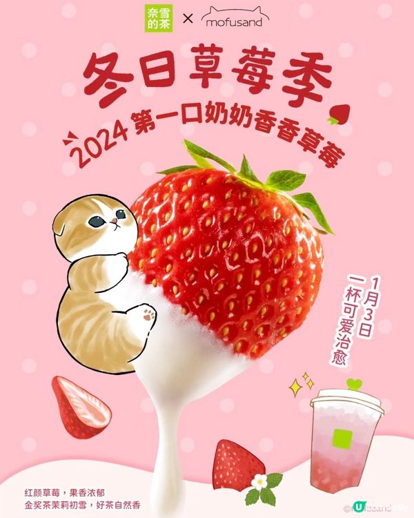 ‼️茶飲圈周邊更新‼️🐱1月下旬手搖茶飲聯乘合集🧋