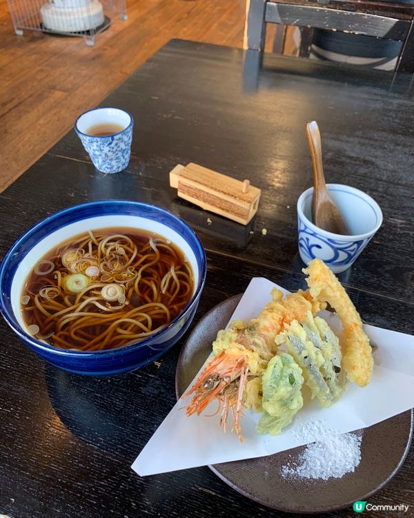 輕井澤必試名物! 大海老天婦羅蕎麥麵! 川上庵