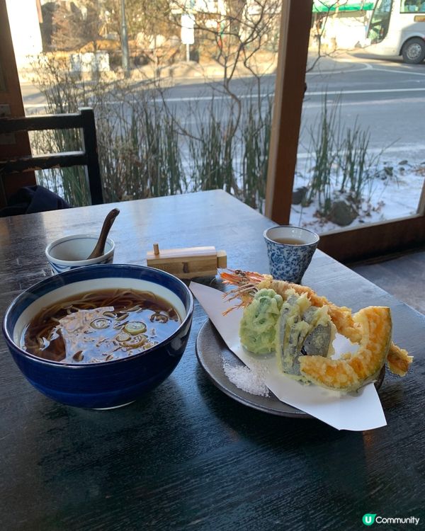 輕井澤必試名物! 大海老天婦羅蕎麥麵! 川上庵