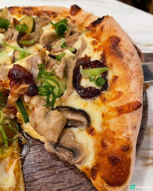 好味的北京烤鴨披薩