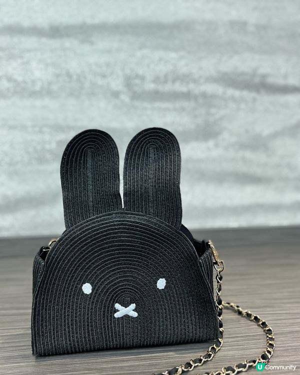 40%OFF日本樂天直送黑面miffy 斜孭袋