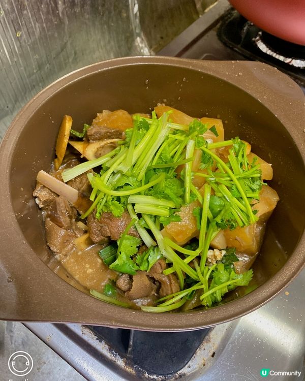 簡易版羊腩煲