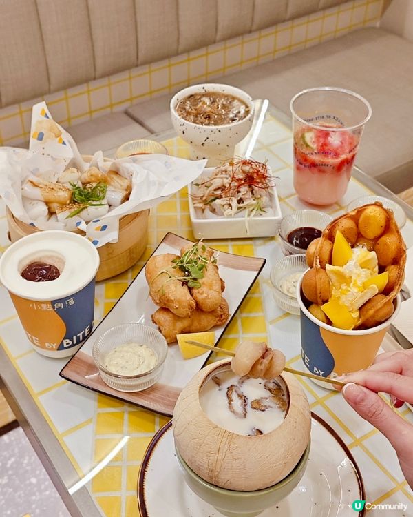 想舒舒服服掃街+嘆港式甜品和小吃～在旺角朗豪坊的《小點角落B...