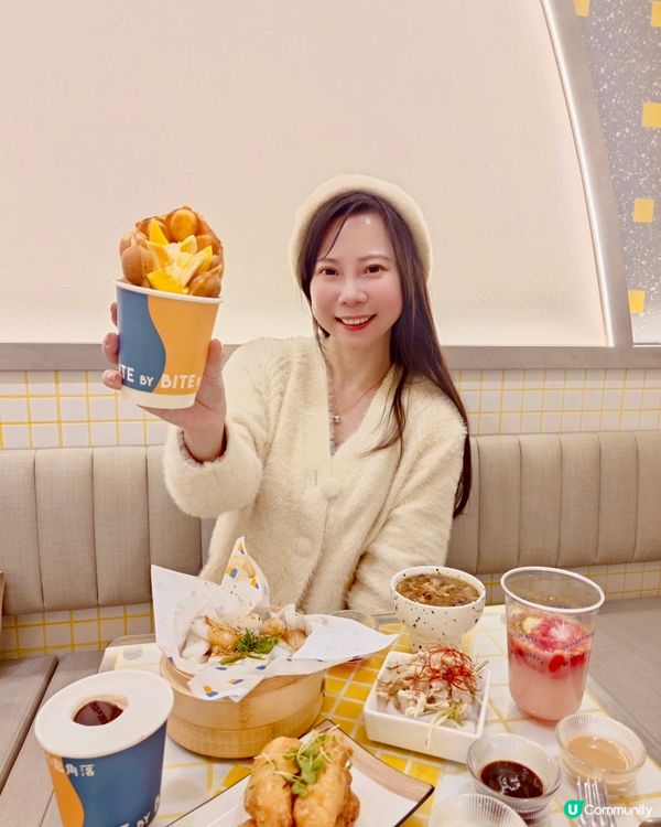 想舒舒服服掃街+嘆港式甜品和小吃～在旺角朗豪坊的《小點角落B...