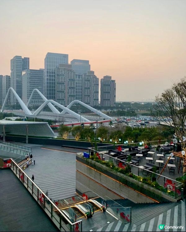 唔好再同人迫啦‼️深圳南山前海呢個新商場又靚又少人‼️