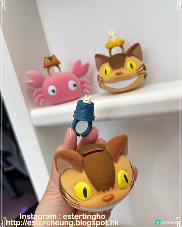 💍 超可愛貓巴士戒指扭蛋
