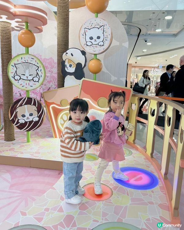 2024新年打卡熱點｜銅鑼灣皇室堡 x 日本人氣治癒系變裝小貓-mofusand | 【喵萌之甜蜜Cafe】& 【幸福喵萌商店街】