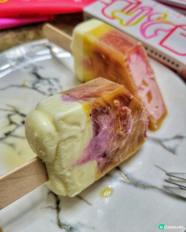 冰天雪地食雪條