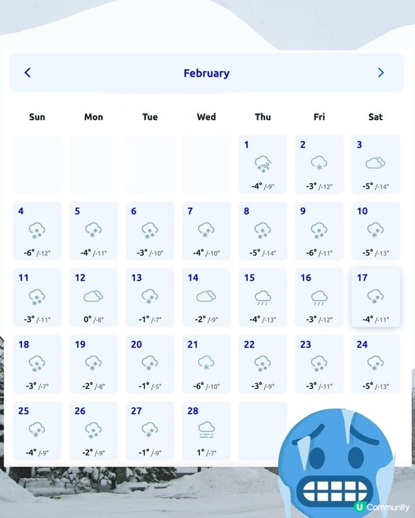 北海道2月天氣附穿搭建議🌟外遊必save!