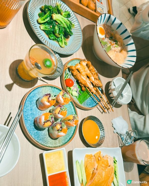 惹味嘅泰國晚餐🥰