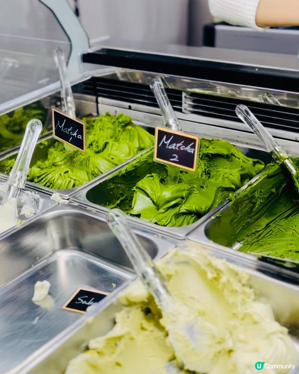 🍦超人氣觀塘GELATO 店｜3種抹茶濃度🍵