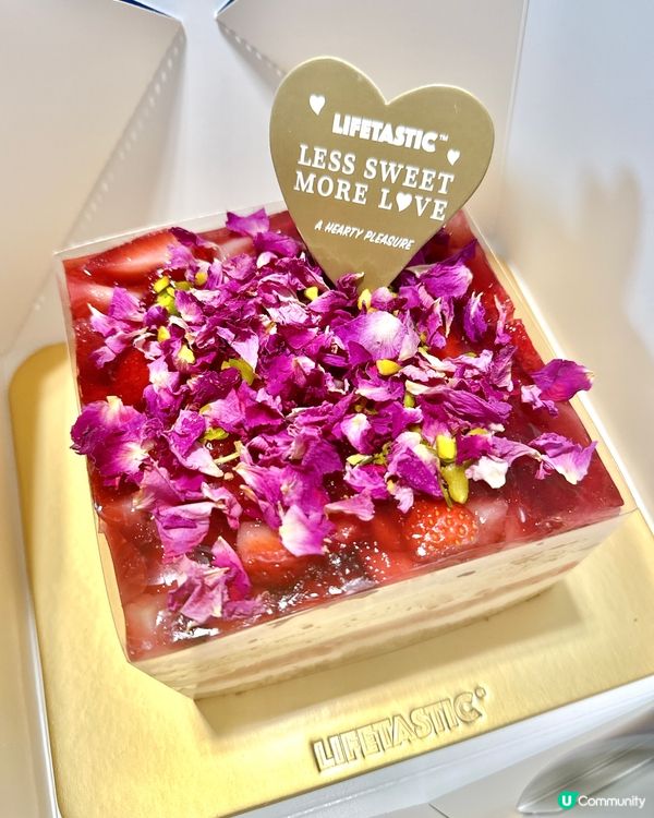 無麩質日本草莓西瓜蛋糕(稀有糖)