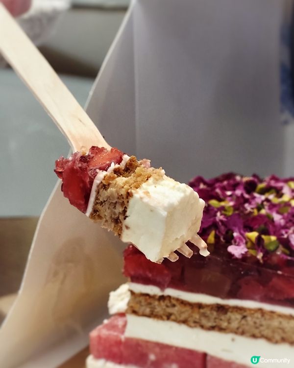 【健康蛋糕推介🍓】稀有糖x無麩質 | 日本草莓西瓜蛋糕