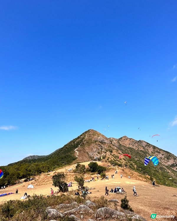 睇滑翔傘嘅超正地點