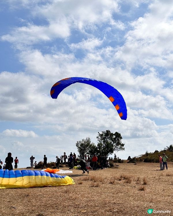 睇滑翔傘嘅超正地點