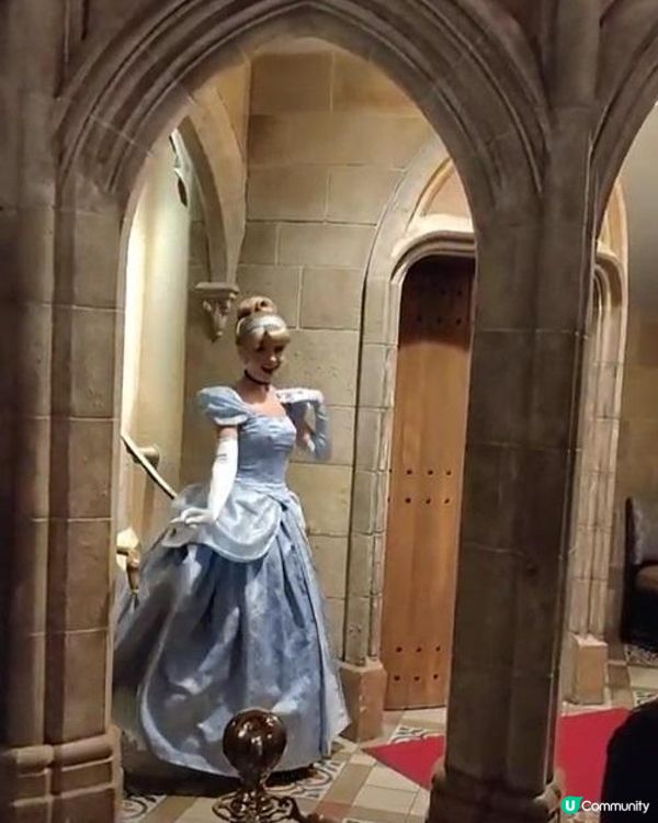 美國奥兰多迪士尼魔幻王国灰姑娘城堡里的‘灰姑娘皇家餐桌’童话晚餐 Diseny Cinderella Castle