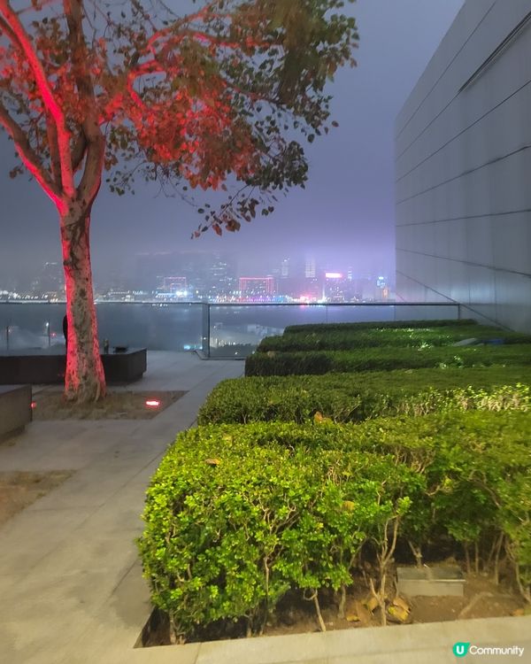 飽覽維景嘅商場平台花園