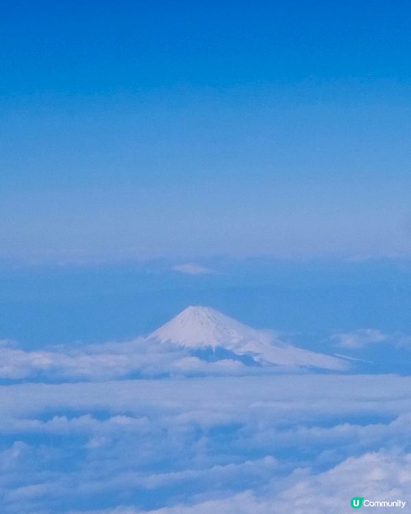 坐飛機睇富士山🗻