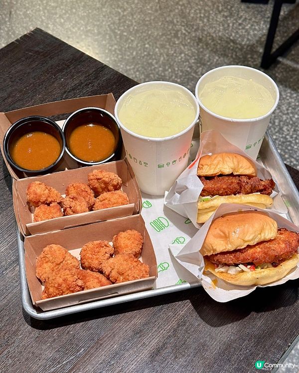 Shake Shack 甜辣蜜糖脆雞系列 🌶️🍗