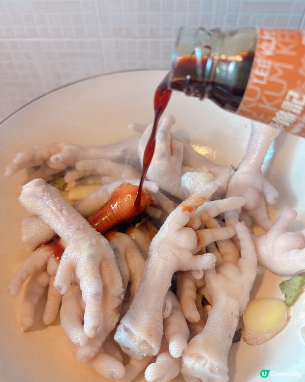 鹵水雞肶同雞腳