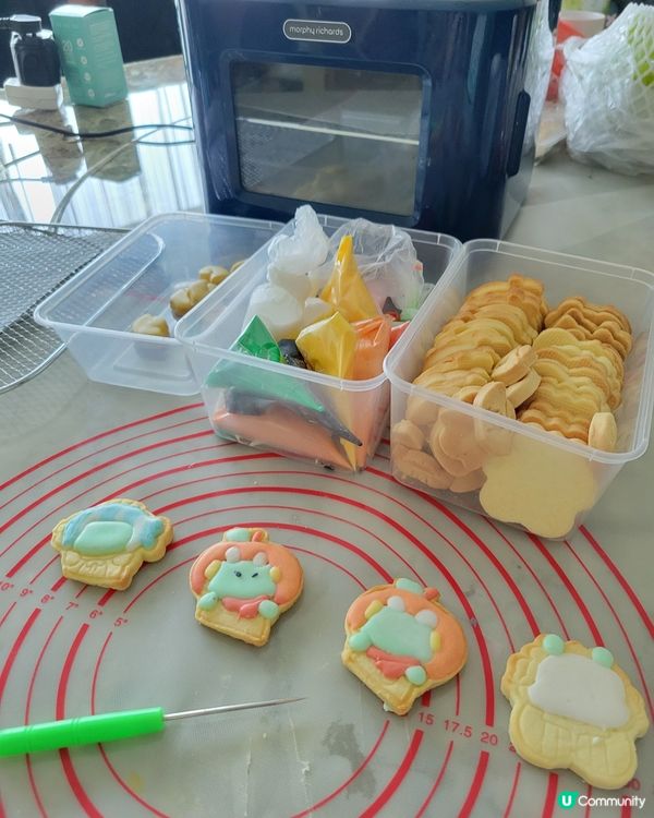 【賀年食譜】龍年糖霜曲奇&賀年花生酥