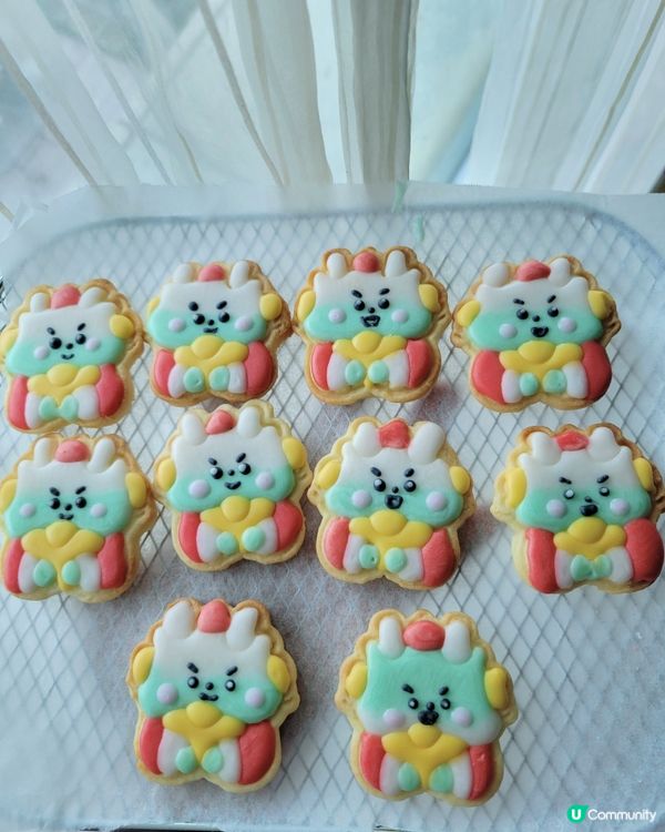 【賀年食譜】龍年糖霜曲奇&賀年花生酥