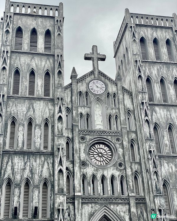 【河內景點】十九世紀的河內古老建築 - 聖若瑟主教座堂