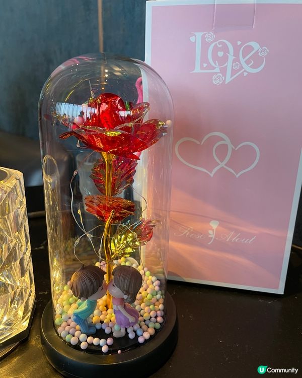 我們的情人節❤️，今年情人節雖然沒有花也沒有禮物，但簡簡單單...